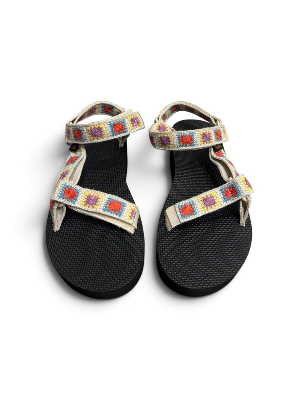 NWT Teva Universal Crochet flatform sandal festival hippie casual comfy beach 9
